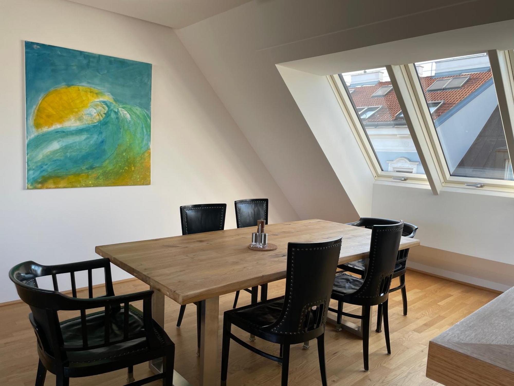 Ferienwohnung Rooftop Terrace- Panoramablick Ueber Wien Exterior foto